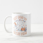 Mug Retro Nurse Ghost Halloween Vaccine Dit Boo À (Gauche)