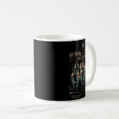 Mug Retro O Holy Night Our King Is Here Christian Reli (Devant droit)