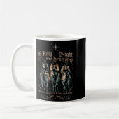 Mug Retro O Holy Night Our King Is Here Christian Reli (Gauche)