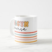 Mug Retro OBGYN Nurse (Devant gauche)