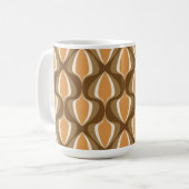 Mug Retro Ogee Brown (Devant gauche)