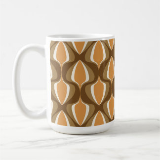 Mug Retro Ogee Brown