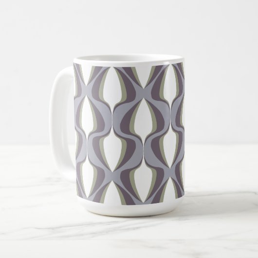 Mug Retro Ogee Grey (Devant gauche)