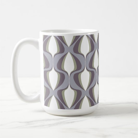 Mug Retro Ogee Grey (Gauche)