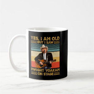 Mug Rétro Oui, je suis vieux mais j'ai vu Dwight Yoaka