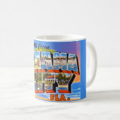 Mug Rétro Panama City Floride (Devant droit)