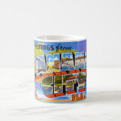 Mug Rétro Panama City Floride (Centre)