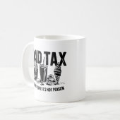 Mug Retro Papa fiscal Snack Art (Devant gauche)