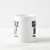 Mug Retro Papa fiscal Snack Art (Centre)