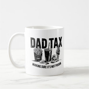 Mug Retro Papa fiscal Snack Art