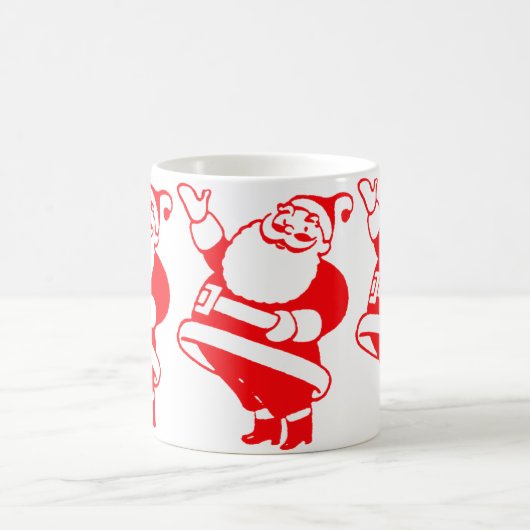 Mug Rétro Père Noël (Centre)