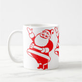Mug Rétro Père Noël (Gauche)