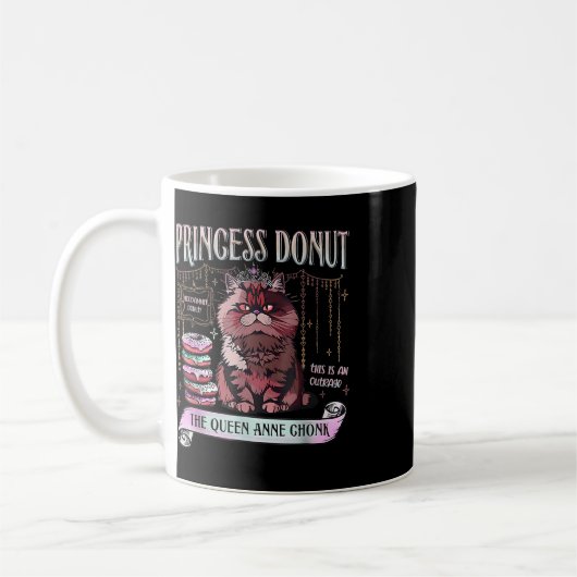 Mug Retro Princess Donut Dungeon Crawler Carl Book Lov (Gauche)