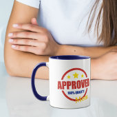 Mug Rétro Qualité Approuvée Maman