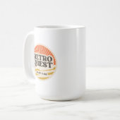 Mug Retro Quest Joueur École Ancienne (Devant gauche)