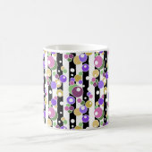 Mug Rétro, rayé et pois (Centre)