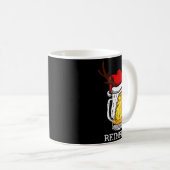 Mug Retro Reindeer Winedeer Reinbeer Matching Couples (Devant droit)