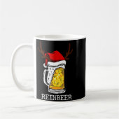 Mug Retro Reindeer Winedeer Reinbeer Matching Couples (Gauche)