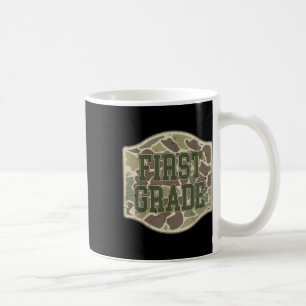 Mug Rétro Retour À L'école Garçons Vieux Camo Première