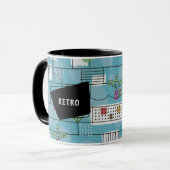 Mug Retro Retraité 1950s Moderne du milieu du siècle (Devant gauche)