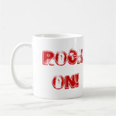 Mug RÉTRO ROCHE DRÔLE des années 1970 de CONCERT DE (Gauche)