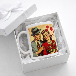 Mug Retro Romance Valentine