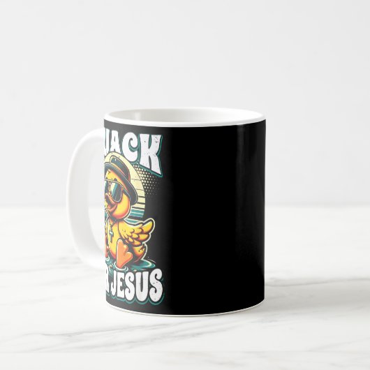 Mug Retro Rubber Duck Christian Rubber Ducky Quacks Fo (Devant gauche)