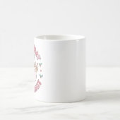 Mug Rétro Santa joyeux et lumineux (Centre)