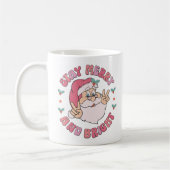 Mug Rétro Santa joyeux et lumineux (Gauche)