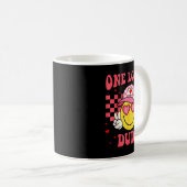 Mug Retro Smile Face One Loved Dude Valentines Day Men (Devant droit)