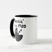 Mug Retro Snack Attack : Snackin’ depuis 1980 Pixel Ar (Devant gauche)