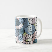 Mug Rétro, spirale (Devant droit)