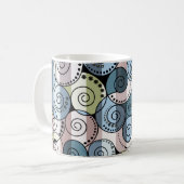 Mug Rétro, spirale (Devant gauche)