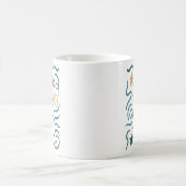 Mug Retro Stars & Waves Design Motif (Centre)