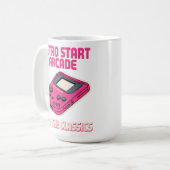 Mug Retro Start Arcade (Devant gauche)