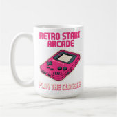 Mug Retro Start Arcade (Gauche)