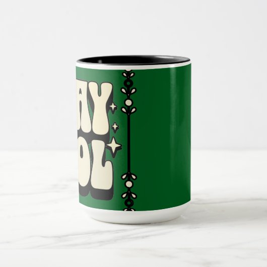 Mug Retro Stay Cool  (Centre)