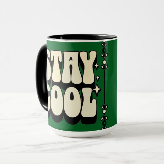 Mug Retro Stay Cool (Devant gauche)