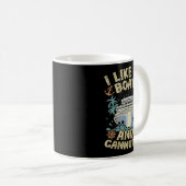 Mug Retro Style I Like Big Boats And I Cannot Lie Crui (Devant droit)