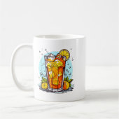 Mug Retro Style Ice Tea  (Gauche)