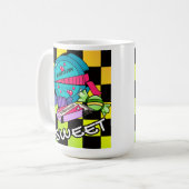 Mug Rétro Sucré Comme Un Bonbon (Devant gauche)
