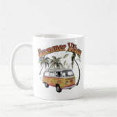 Mug "Retro Summer Vibes Van Design - Parfait pour la p (Gauche)