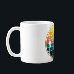 Mug Retro Sunset Cat Anime Kawaii Art<br><div class="desc">Captivate any animal lover with this charming cat anime kawaii design, set against a classic vintage striped sunset. This adorable black cat creates a warm, nostalgic feeling that makes it a standout choice for anyone who loves retro art and cute pets. Perfect for customizing with your own text to create...</div>