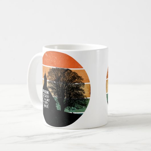 Mug Retro Sunset Grace Extraordinaire (Devant gauche)