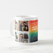 Mug Retro Sunset Photo Mr and Mrs 60th Anniversary (Devant gauche)