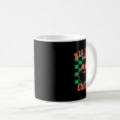 Mug Retro Super Big Nick Père Noël Energy Noël Noël No (Devant droit)