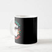 Mug Retro Super Noël Joyeux Restez lumineux Hippie Sa (Devant gauche)