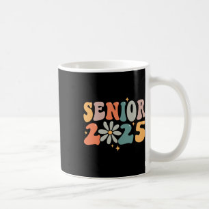 Mug Retro Super Senior 25 Cl Of 2025 Graduation Smile
