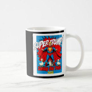Mug Retro Super Trump 2025 Protégez Nos Chats Et Canar