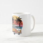 Mug Retro Surf Van Sunset Vibes (Devant droit)